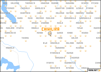 map of Chiwilira