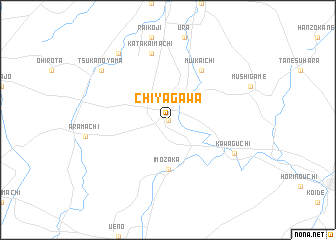 map of Chiyagawa