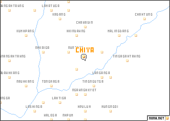 map of Chiya