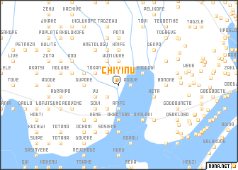 map of Chiyinu