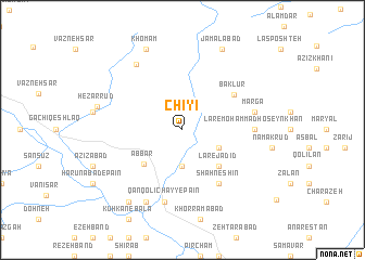 map of Chī Yī