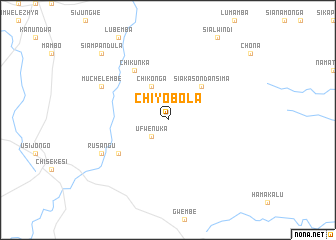 map of Chiyobola