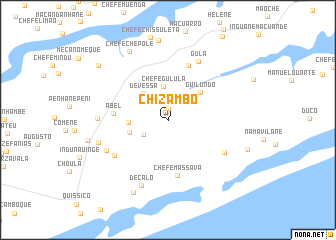map of Chizambo