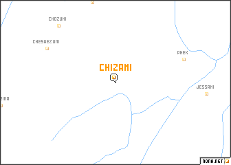 map of Chizami