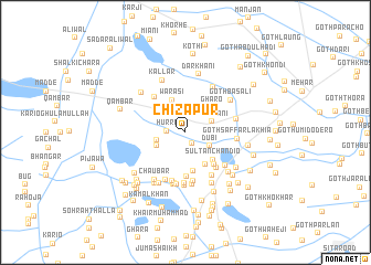 map of Chizāpur