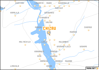 map of Chizau