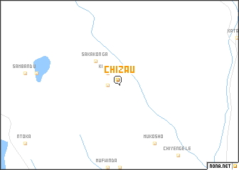 map of Chizau