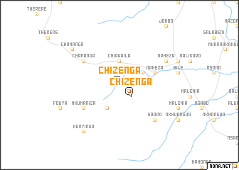map of Chizenga