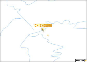map of Chizhgora