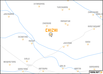 map of Chizhi