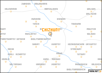 map of Chizhuny