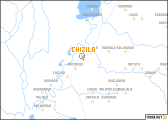 map of Chizila