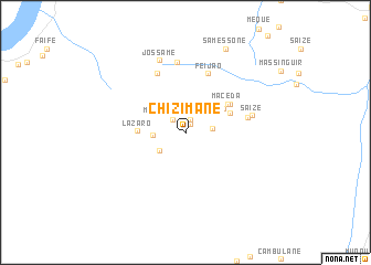 map of Chizimane