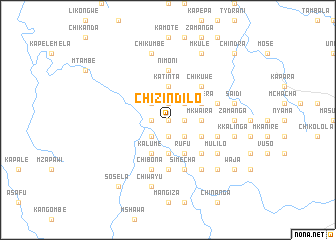 map of Chizindilo