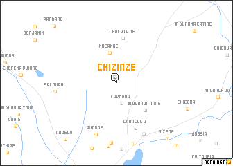 map of Chizinze