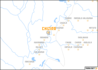 map of Chizira