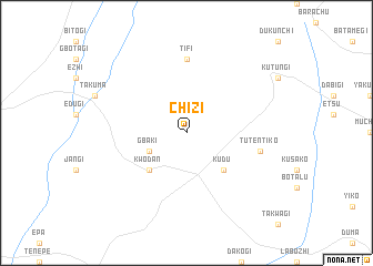 map of Chizi