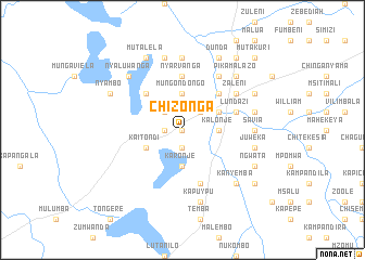 map of Chizonga