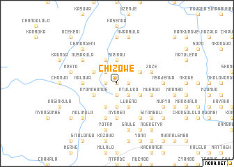 map of Chizowe