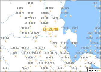 map of Chizuma