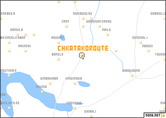 map of Chkata Korouté