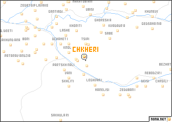 map of Chkheri