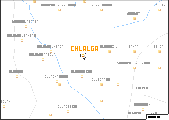 map of Chlalga