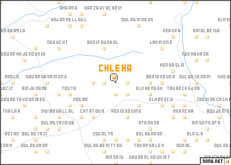 map of Chleha