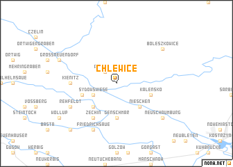 map of Chlewice
