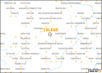 map of Chlewo