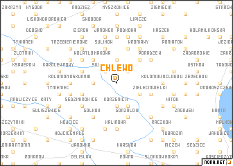 map of Chlewo