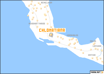 map of Chlomatianá