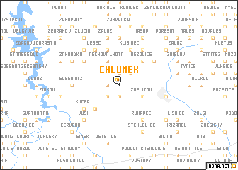 map of Chlumek