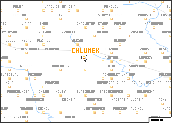 map of Chlumek