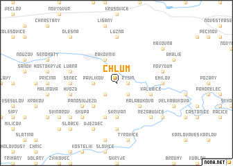 map of Chlum