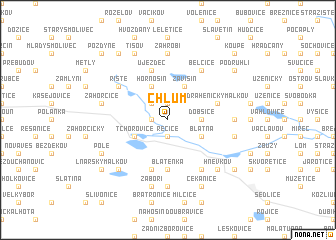 map of Chlum