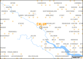 map of Chlum