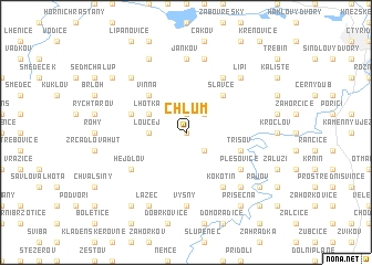 map of Chlum