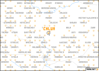 map of Chlum