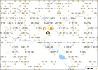 map of Chlum