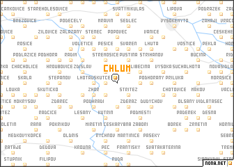 map of Chlum