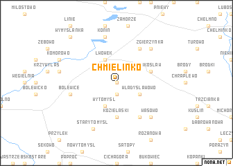 map of Chmielinko