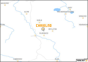 map of Chmielno