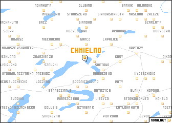 map of Chmielno