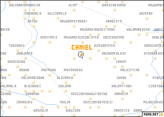 map of Chmiel