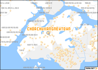 map of Choa Chu Kang New Town