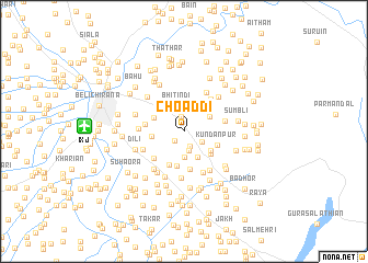 map of Choaddi