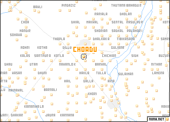 map of Choadu