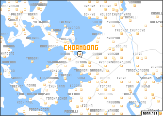 map of Choam-dong