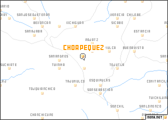 map of Choapequez